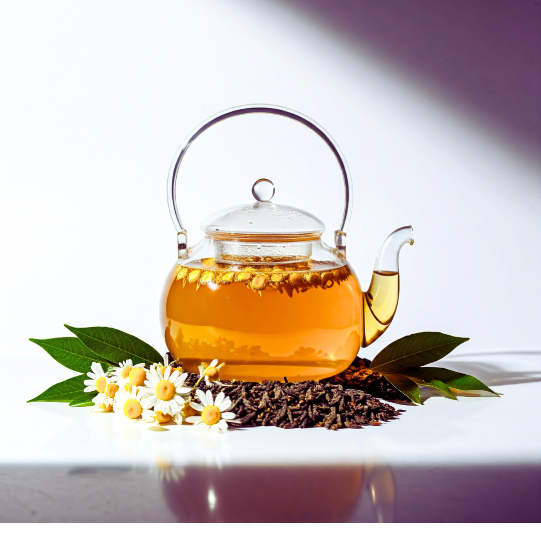 Premium Chamomile Elixir: Whole Flower Infusion for Wellness | Caffeine-free Chamomile tea for Relaxation, Natural sleep aid, menstrual cramps and overall wellness - Pure Chamomile Flowers - 18 Gram