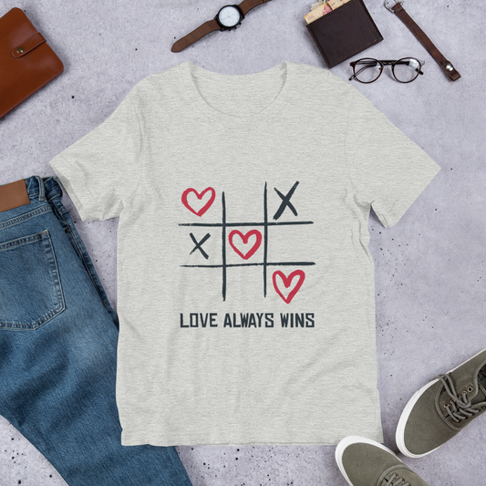 Love always wins Unisex t-shirt