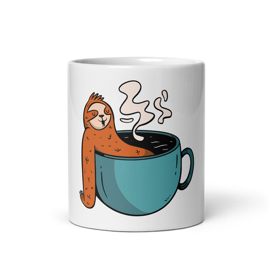 Cozy Sloth Coffee Mug